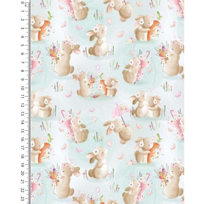 Jersey Digital Little Ones Cute Bunnies 5790