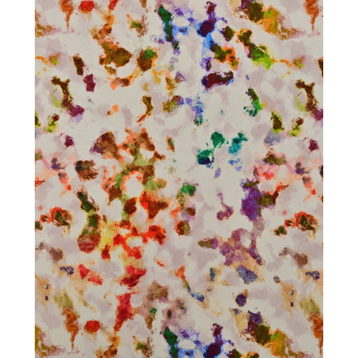 Stretch Corduroy Paint Splatters 6105
