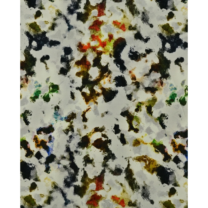 Stretch Corduroy Paint Splatters 6105