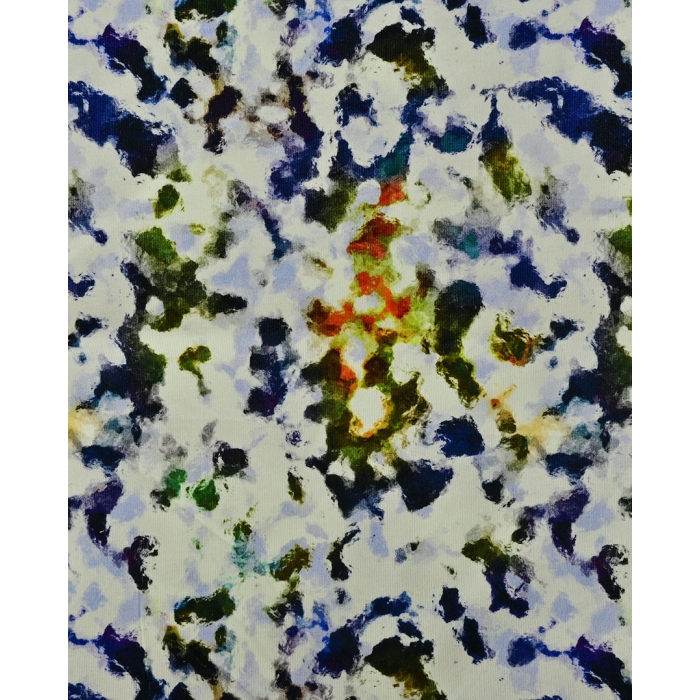 Stretch Corduroy Paint Splatters 6105