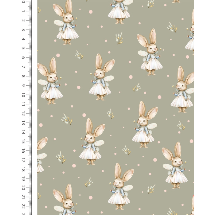 Jersey Digital Fairy Bunny 6183
