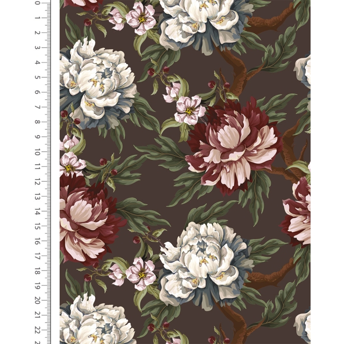 French Terry Digital Bloom 6173