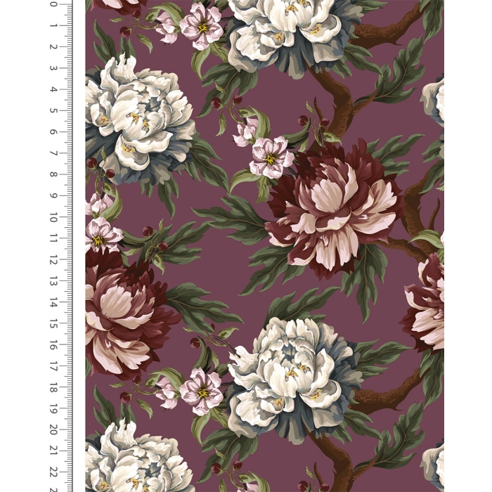 French Terry Digital Bloom 6173