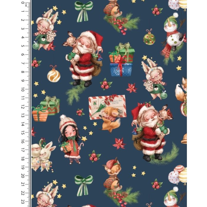 Jersey Digital Christmas Animals 5890