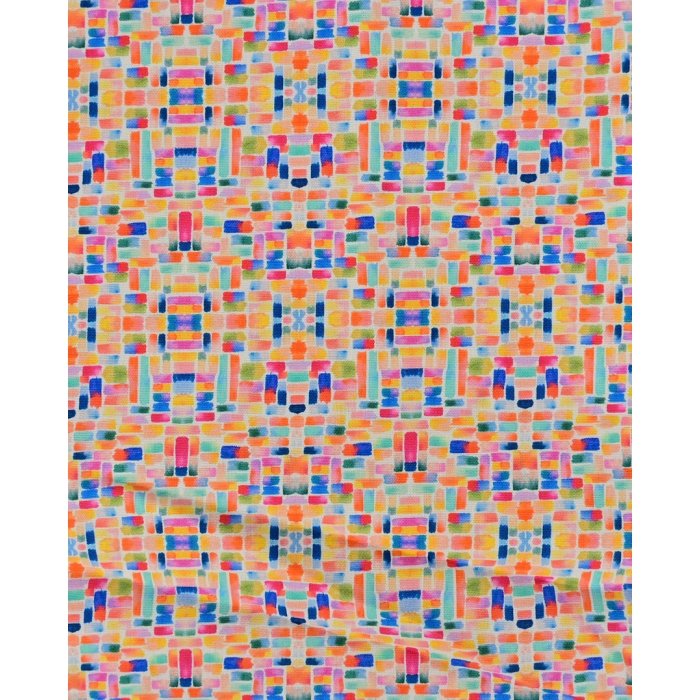 Poplin Digital Mozaiek 5839