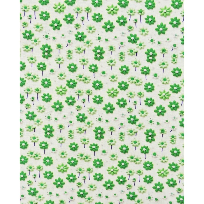 Poplin 3D Flower 5835