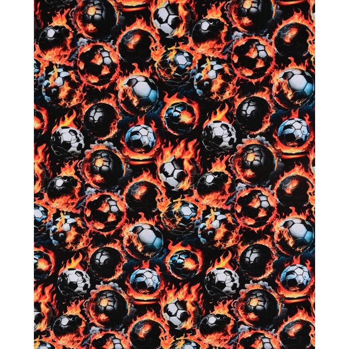 Jersey Digital Flaming Football 5928