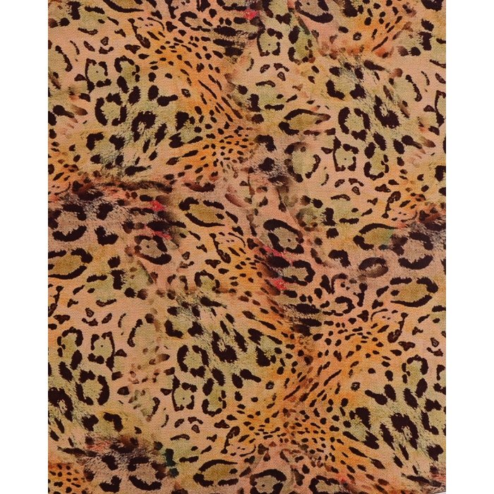 Viscose Crepe Leopard 5964
