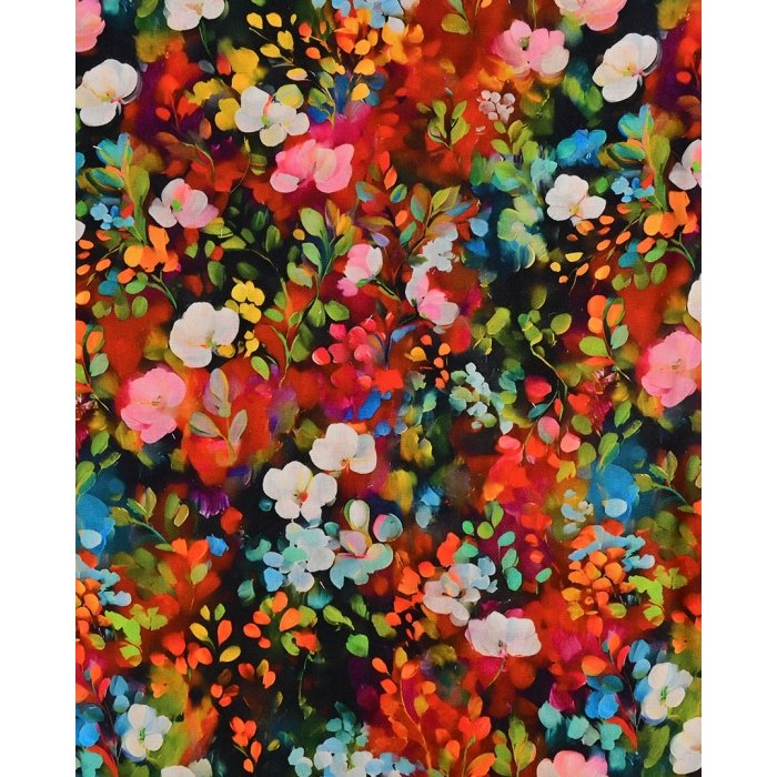 Viscose Poplin Flower 5970