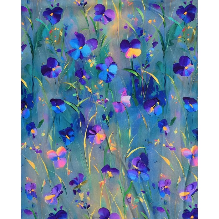 Viscose Charly Digital Flower 5985