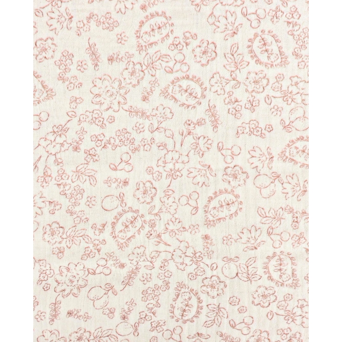 Double Gauze Fruits and Flowers 6055