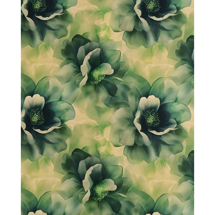 Cotton Stretch Satin Flower 5981