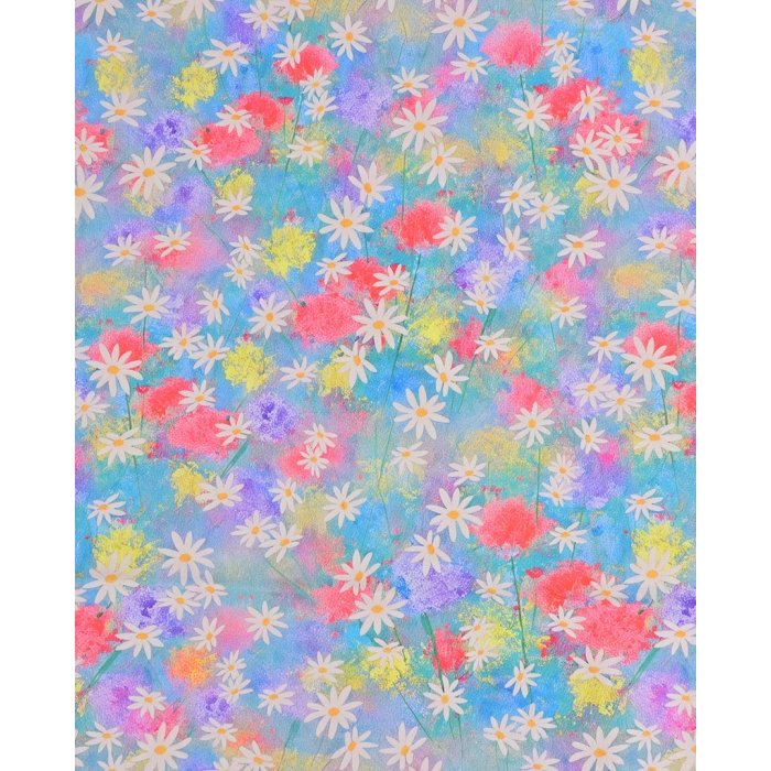 Cotton Stretch Satin Flower 5979