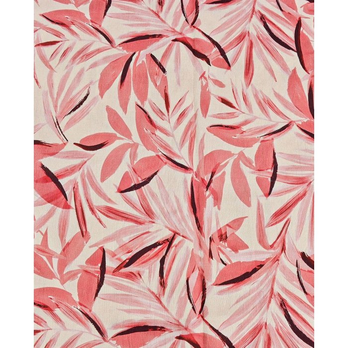 Viscose Crepe Digital Leaves 5988