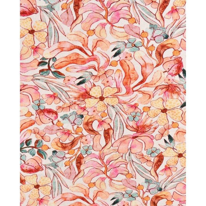 Bamboo Jersey Digital Fantasy Flower 5951