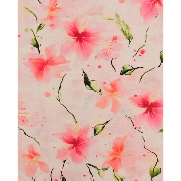 Poplin Stretch Flower 5975