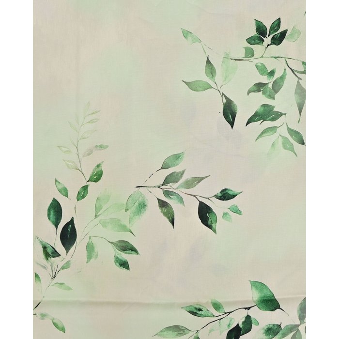 Poplin Stretch Leaves 5974