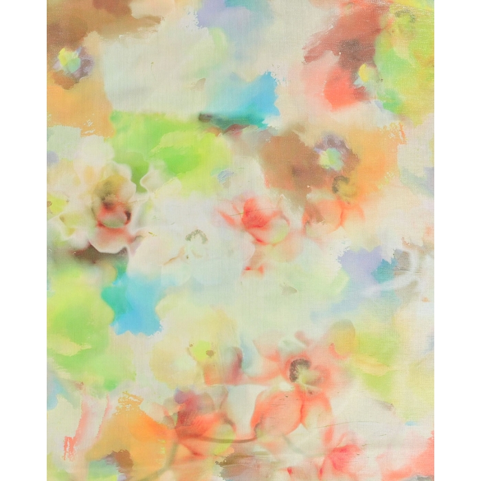 Viscose Shiny Digital Watercolor 6091