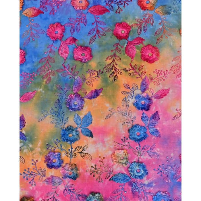 Tie Dye Embroidery 6092