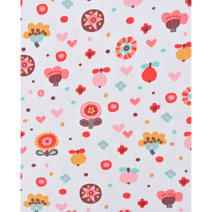 Rip jersey toff retroblumen 5260