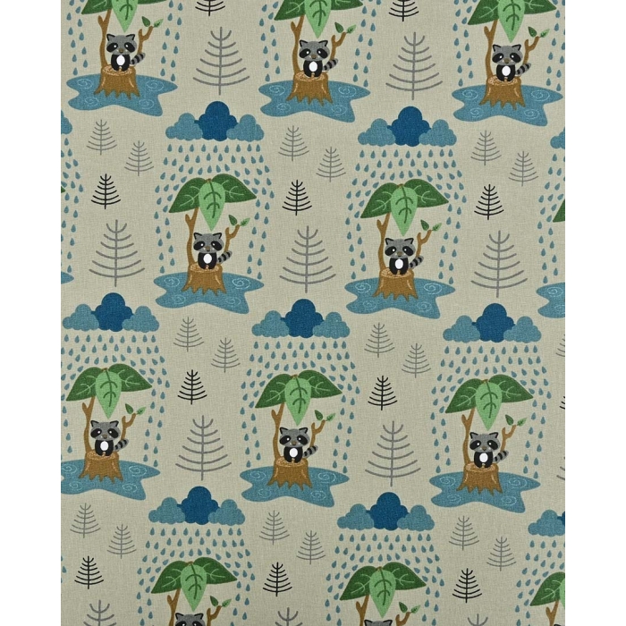 Poplin Raccoon 90039