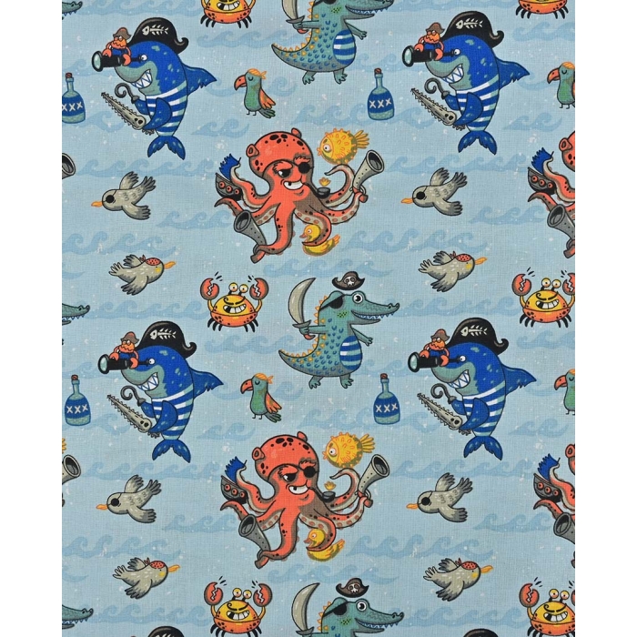 Poplin Sealife 90050