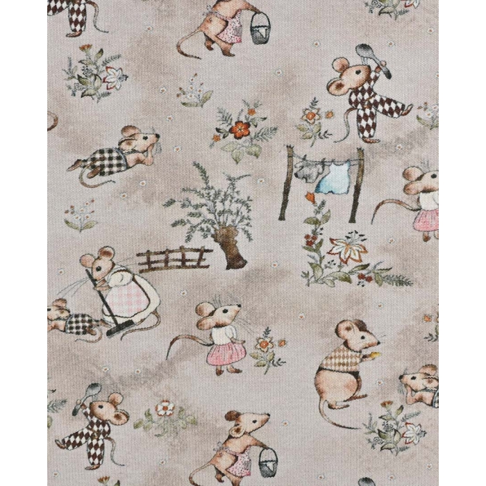 Alpen Fleece Digital Little Mice 6139