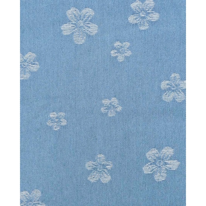 Denim Jacquard Flowers 6225