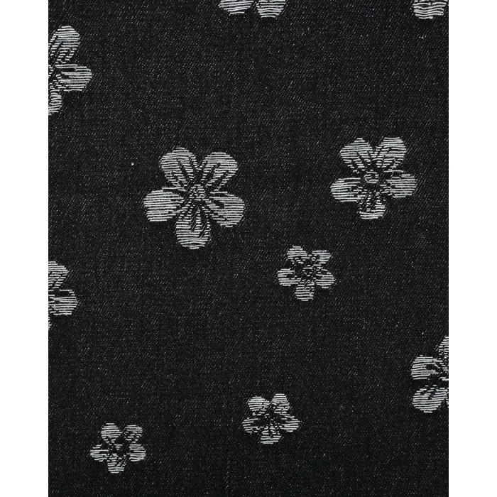 Denim Jacquard Flowers 6225