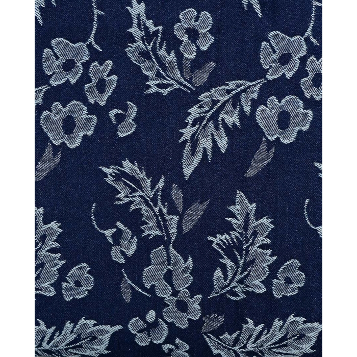 Denim Jacquard Flowers 6224
