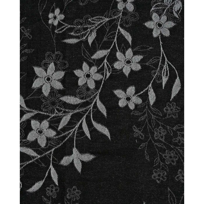 Denim Jacquard Flowers 6222