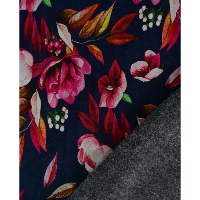 Jersey digital Herbstblumen 4710