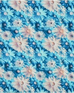 Jersey Digital 3D Flower 5744