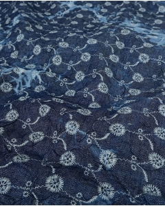 Crincle Jeans Flowers 6104