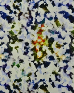 Stretch Corduroy Paint Splatters 6105