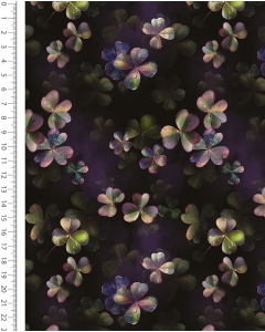 Alpen Fleece Digital Four Leaf Clover 6136