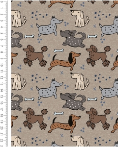 Alpen Fleece Digital Pack of Dogs 6142