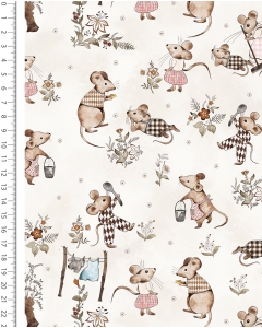 Alpen Fleece Digital Little Mice 6139