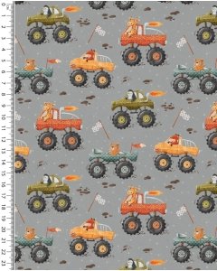Jersey digital Monstertruck animals 5885