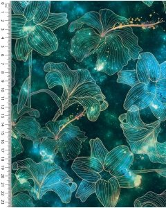 Jersey digital Space flower 5892