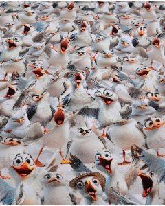 Jersey Digital Funny Seagull 5930