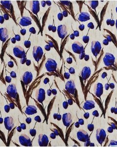 Viscose Crepe Flower 5963