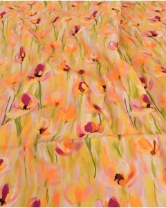 Cotton Stretch Satin Flower 5978