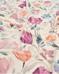 Bamboo Jersey Digital Flowers 5950