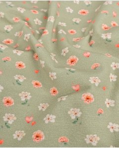 Jersey Digital Lovely Flowers 5938