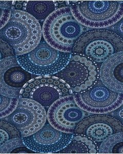 Bamboo Jersey Digital Mandala 5953