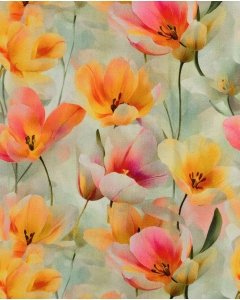 Viscose Charly Digital Flower 5989