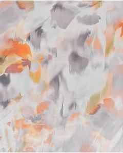 Viscose Shiny Digital Faded Flower 6090