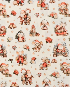 Poplin Digital Cute Christmas 6128