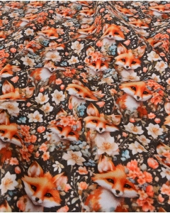 Jersey Digital Floral Fox 6156